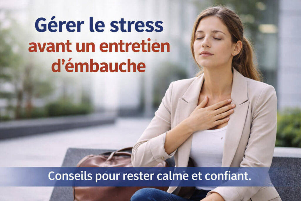 Comment gérer le stress avant un entretien d’embauche ?
